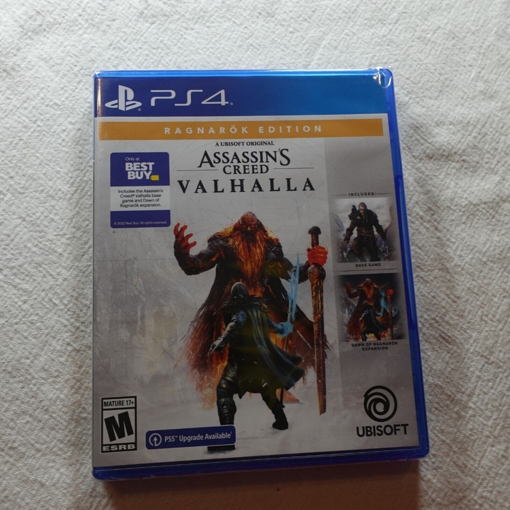 Assassin's Creed Valhalla For Playstation 4 Ragnarok edition